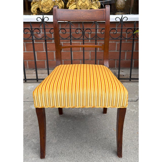 Early 19th Century Set of 6 Antique Early 19th C Regency Mahogany Dining Chairs For Sale - Image 5 of 11