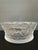 This Lalique Crystal Jungle Bowl, Model 1111500, Features a Detailed, Frosted Crystal Leopard Motif Surrounding the Exterior.
