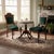ntique 1880s Eastlake Victorian Side Chairs — Refinished & Reupholstered in Green Velvet (Pair) Add a touch of...