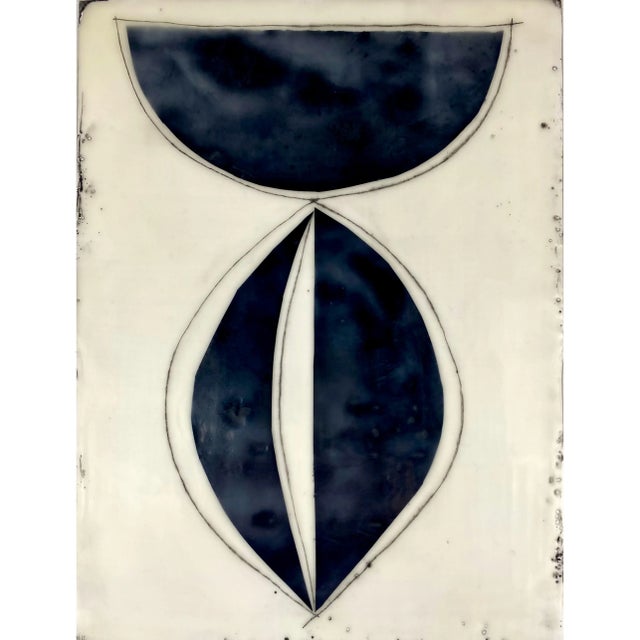 2020s "Solitude" Encaustic Collage Installation by Gina Cochran For Sale - Image 5 of 8