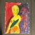 1960s 1960’s Original E.J.Hartmann Abstract Expressionist Painting Signed For Sale - Image 5 of 5