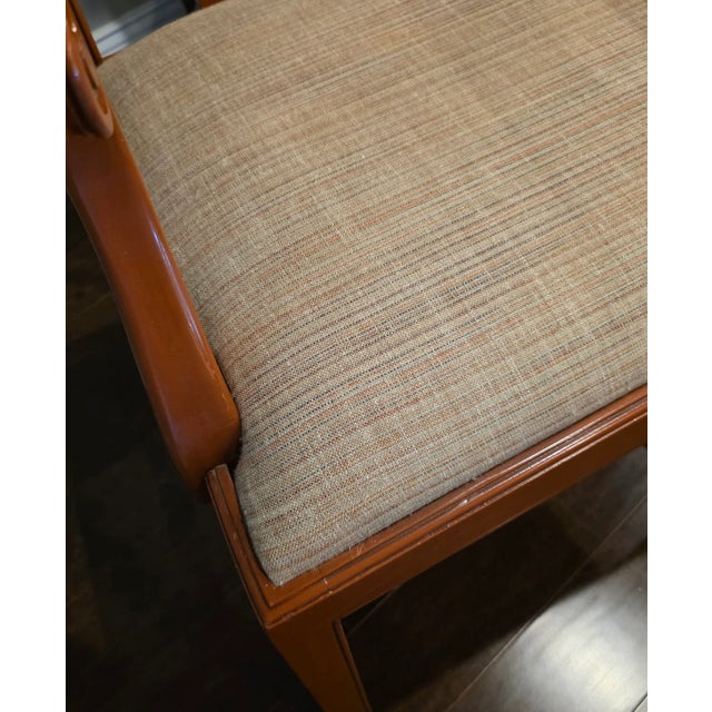 Wood 2 Lacquered Chippendale Style Chairs For Sale - Image 7 of 8