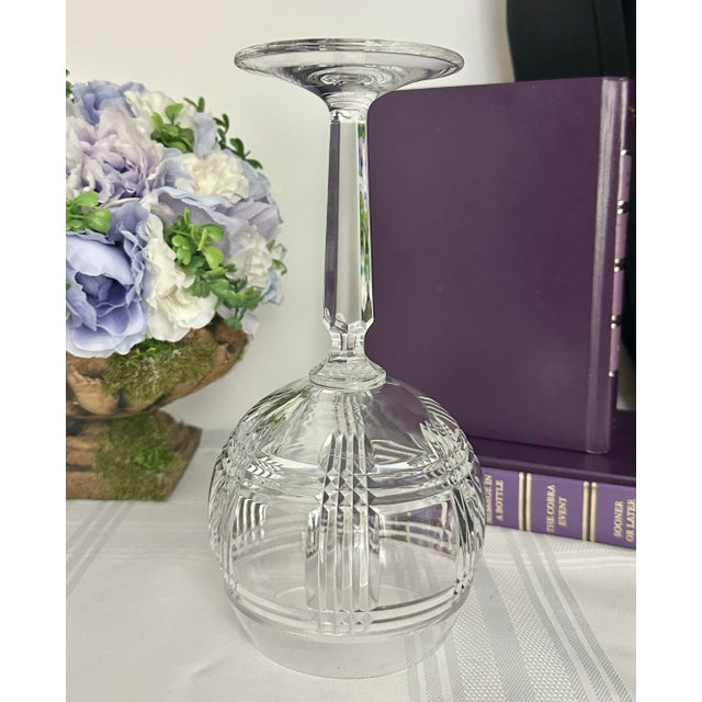 Contemporary Vintage Birdbath Ralph Lauren Glen Plaid Goblet - 14 Oz For Sale - Image 3 of 11
