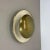 Round Brass Wall Ceiling Light in the style of Gino Sarfatti, Italy, 1950s For Sale - Image 3 of 18