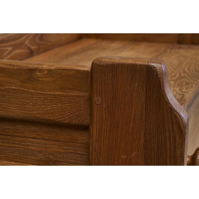 Cabinet with Drawer in Oak from Kunstmeubelen De Puydt, Belgium, 1960s For Sale - Image 9 of 11