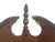 Superb Kincaid Solid Cherry Georgian style mirror 33" w x 55" h. Dated 1986. It could be hung on a wall or placed on top...