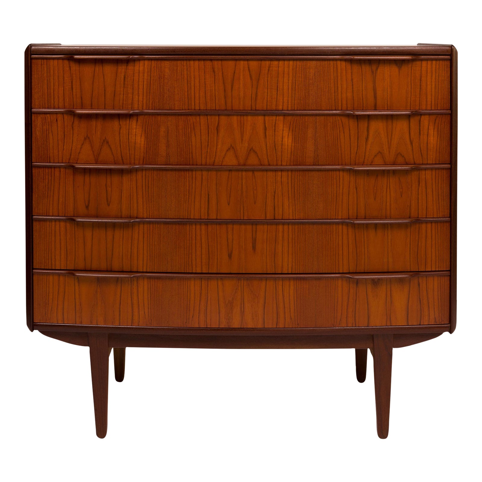 1960s Vintage Danish MidCentury Teak Lowboy Dresser Chairish