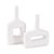 White Aase Ceramic Vase- Set of 2 For Sale - Image 8 of 11