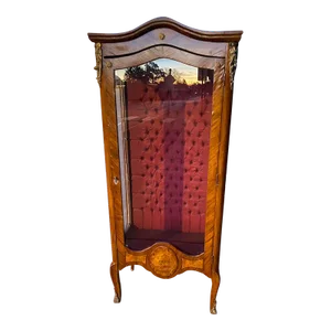 1930s French Style Vitrine Cabinet