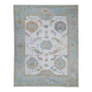 Turkish Oushak Rug 12' x 15' #20398 For Sale