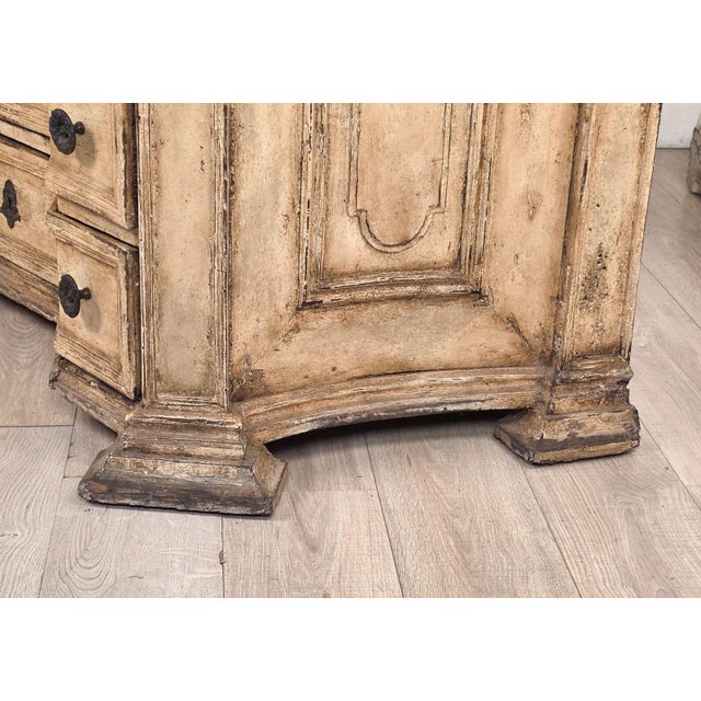 Danish Baroque Painted Chest of Drawers, Circa 1750 For Sale - Image 11 of 11
