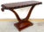 Wood Mid 20th Century French Modern Rosewood Scalloped Console Table For Sale - Image 7 of 10