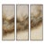 Smoke Break Hand Painted Modern Art Set/3 For Sale