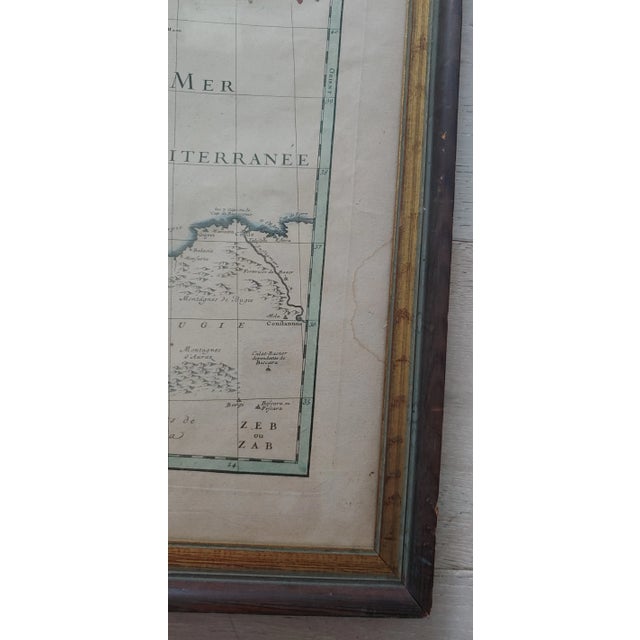 Antique Guillaume De l'Isle L' Espagne 1701 Map For Sale In Greenville, SC - Image 6 of 12