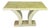 1960s Sculptural Marble Console Table Signed “G. Brunner Original” For Sale
