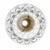 Jil pendant lamp in crystal and brass by christophe perichon. Dimensions: ø 25 × h 60 cm. Materials: crystal and high-...