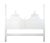 Thomasville Pagoda Headboard, Kingsize Double Pagoda Headboard. For Sale - Image 11 of 11