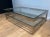 Design Chrome Coffee Table with 2 Glass Shelves For Sale - Image 11 of 13