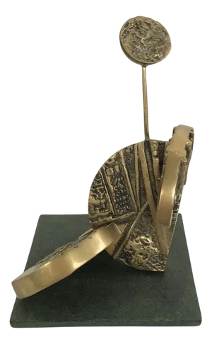 Luciana Matalon, Archaeology of Thought, 1980, Bronze