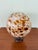 Vintage Glass Sphere on Wooden Base by Alain Delon, 1970s For Sale - Image 4 of 14