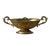 Mid 20th Century Large Italian Gold Gilt Bronze Handled Bowl For Sale
