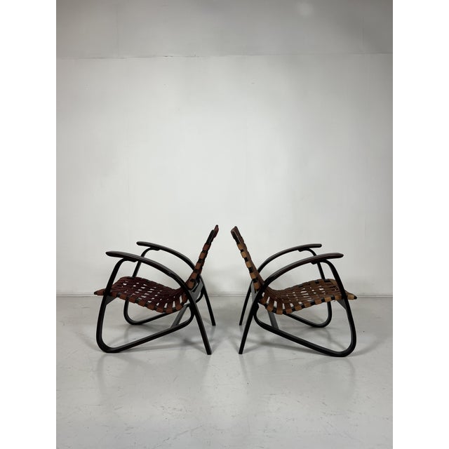 1930s Armchairs from Jan Vanek, Czech Republic, 1930s, Set of 2 For Sale - Image 5 of 9