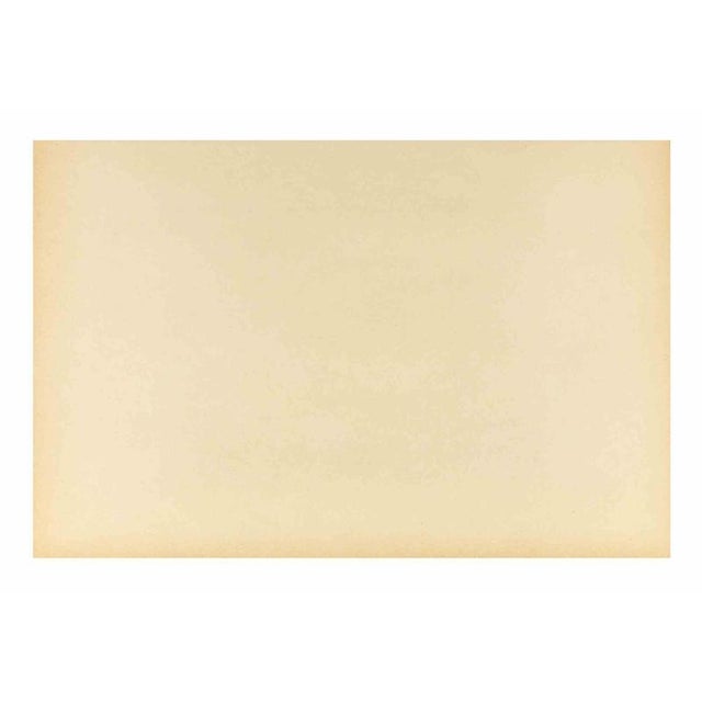 Etching and drypoint realized by Alcione Gubellini in the mid-20th Century. Edition of 16. Hand signed and numbered in...