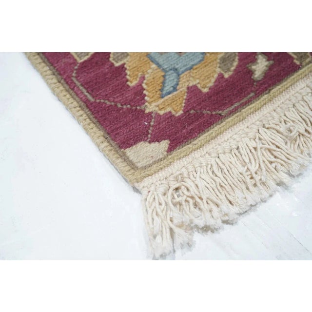 Sumak Rug 4'1'' X 6'1'' For Sale - Image 4 of 10