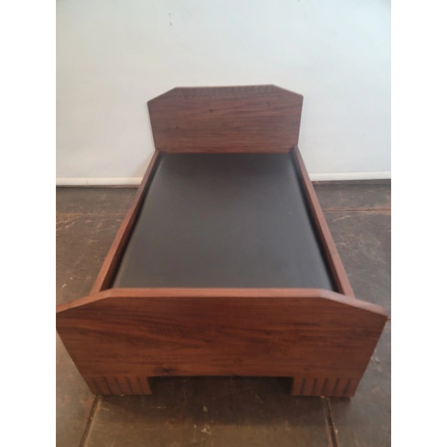 Wood 1920 Art Deco Dog Bed For Sale - Image 7 of 7