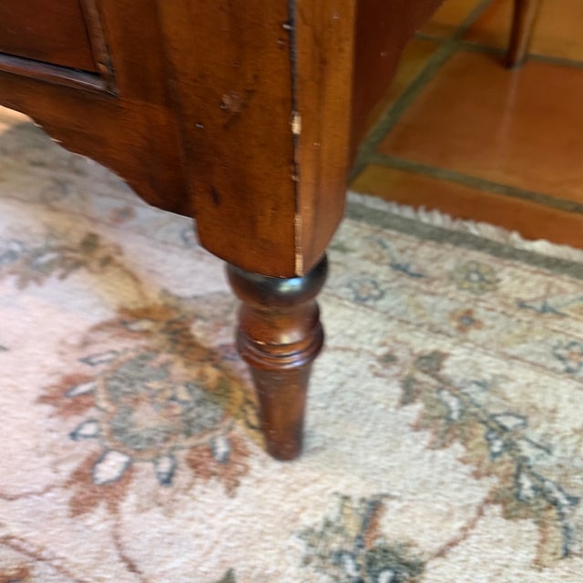 Coffee Attributed Stanley Furniture End Table For Sale - Image 8 of 11