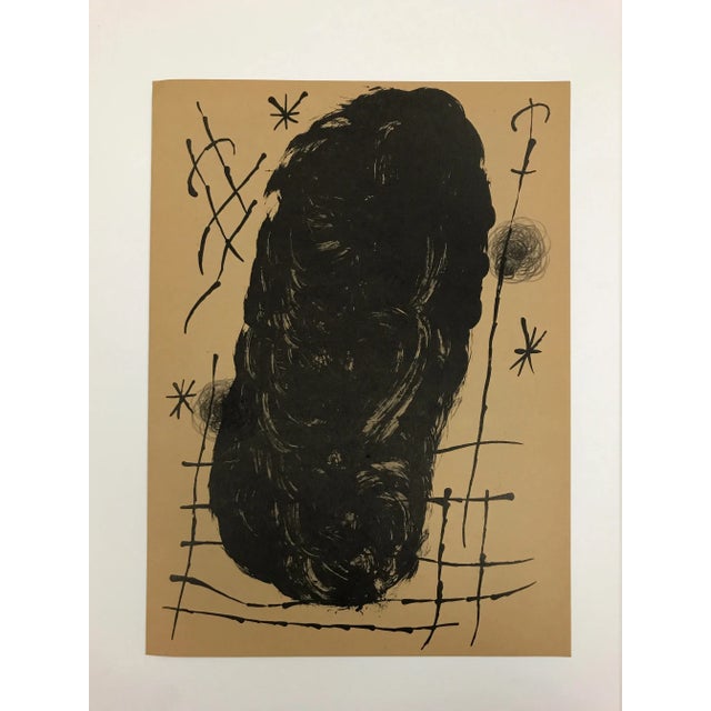 Title: Untitled – DM18151 Artist: Joan Miro Country: Spain Medium: Original Lithograph Marks: Not signed not numbered...