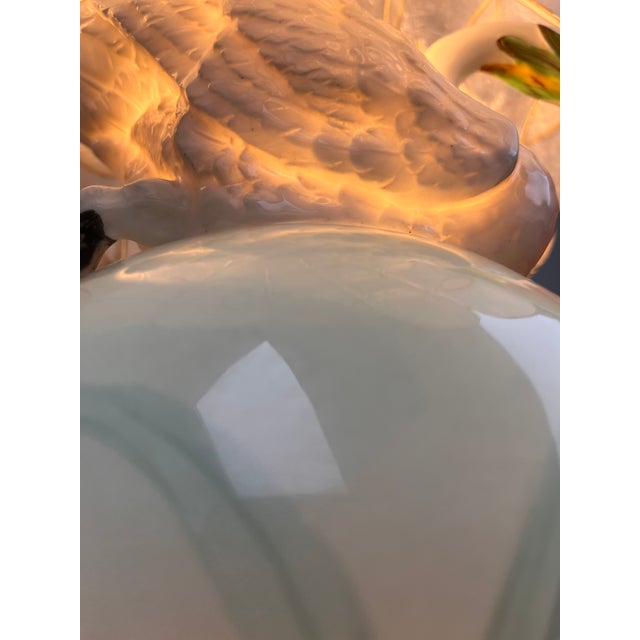 A large antique wash pitcher standing 36 cm tall. This item is distinguished by its material: while similar models were...