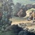 Italian Artist, Bucolic Landscapes, 1800s, Watercolor on Cardboard, Set of 2 For Sale - Image 3 of 14