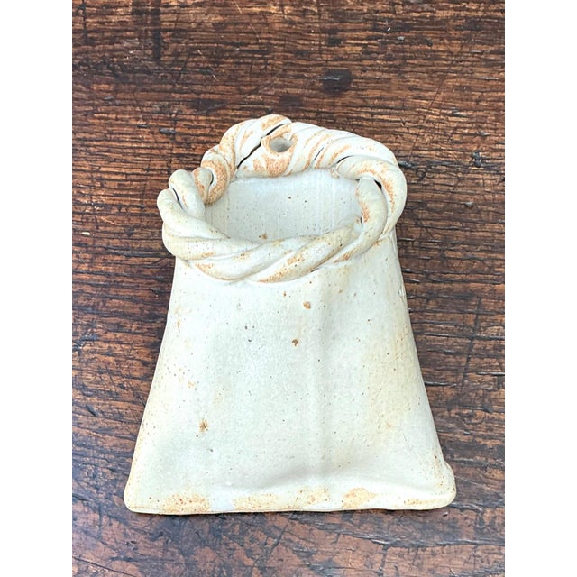 Tracy Signed Ceramic Wall Pocket For Sale - Image 13 of 17