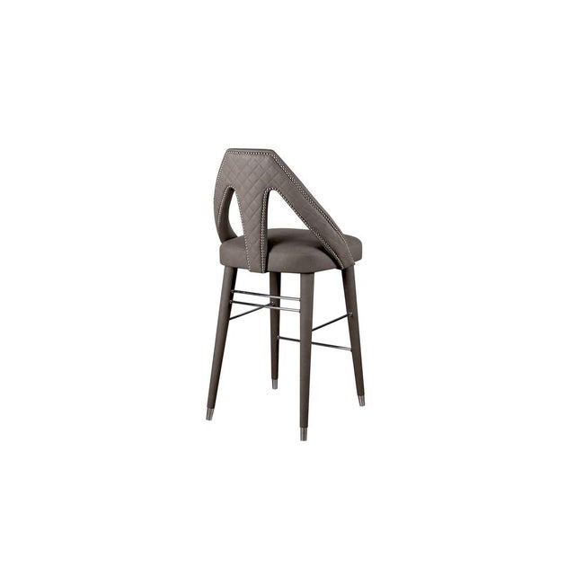 Caron Bar Chair by Ottiu For Sale - Image 4 of 12