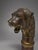 European Patinated and Parcel-Gilt Lion-Head Vesta or Match Safe, Circa 1900 For Sale In Providence - Image 6 of 9