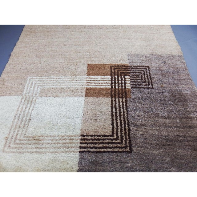 1930s Art Deco Modern Wool Rug, 1930s For Sale - Image 5 of 15