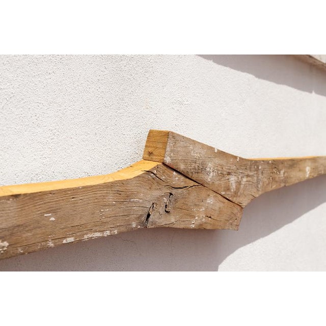 Signes Wall Sculpture in Natural Wood by Jean-Baptiste Van Den Heede For Sale - Image 4 of 9
