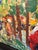 Arc De Triomphe in Paris, Created With Thick, Textured Impasto Brushstrokes. Vintage Oil Painting on Canvas. For Sale - Image 9 of 12