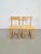 Vintage Elm wood dinning chair, Denmark set of 2 1960 chalet style. Scandinavian design mid century Denmark ‘60 Material:...