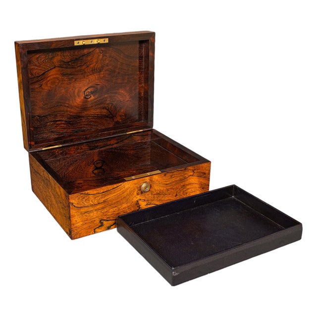 Antique Gentleman’s Document Box, English, Keepsake Case, Regency, Circa 1820 For Sale