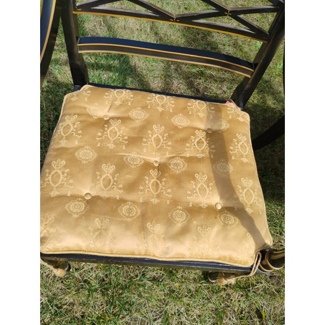 These chairs, if perfect, are valued at $1800-$2800(higher number is on 1st dibs) The important parts are in excellent...