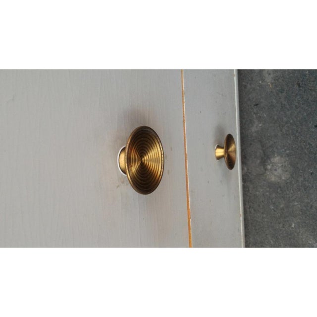 Gold Bedside Tables by Carlo De Carli for Sormani, 1960s, Set of 2 For Sale - Image 8 of 14