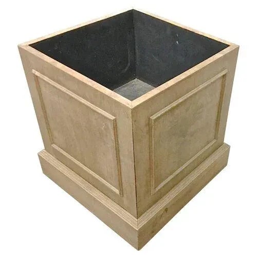 Traditional Vintage Traditional Wood Planter Box For Sale - Image 3 of 6