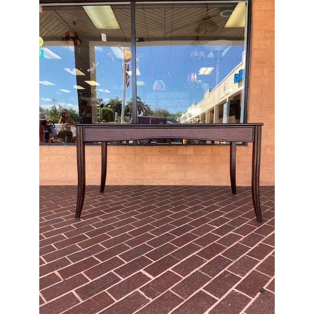 The Barbara Barry for McGuire writing desk is a masterpiece of design, blending elegance with functionality. Renowned for...