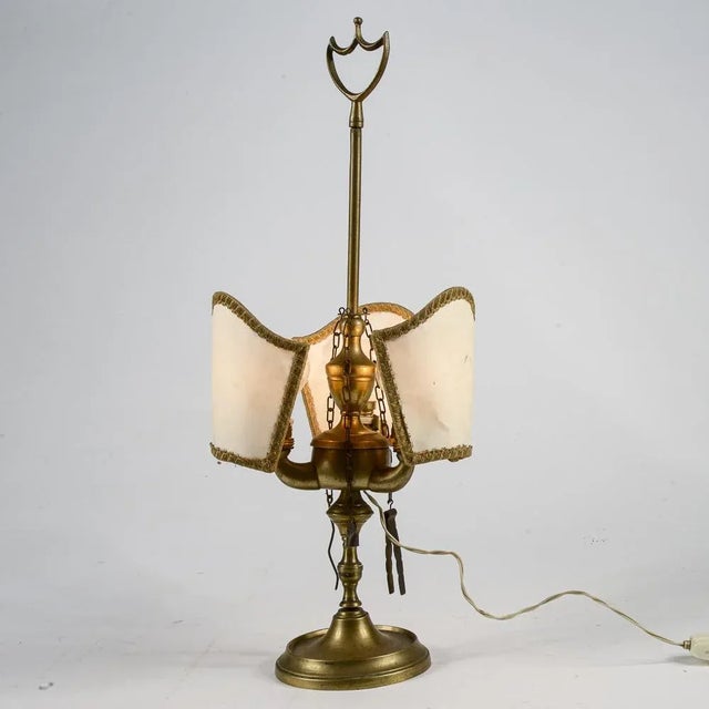 Florentine Brass Table Lamps, 1800s For Sale - Image 9 of 9
