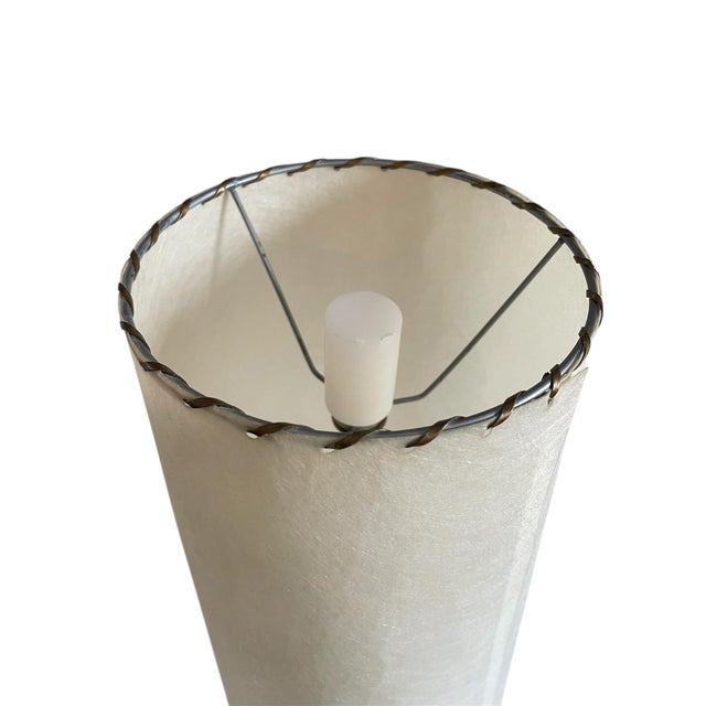 1950s 50s Alabaster Table Lamp For Sale - Image 5 of 12