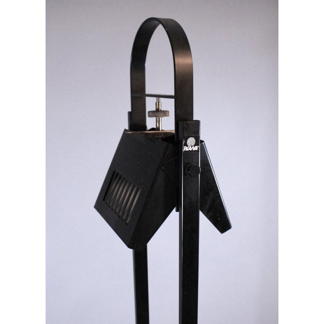 1980's Italian Postmodern Metal Floor Lamp by Plana Milano For Sale - Image 14 of 17