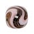 Featuring rich chocolate brown and strawberry pink swirls, evoking the charm of a classic Italian dessert. Handcrafted...