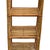 Wood Albini-Inspired Italian Boho Arched Rattan Etagere Shelf W/ Wicker Wrappings For Sale - Image 7 of 7